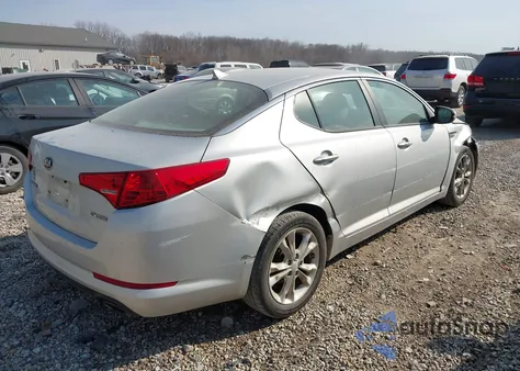 2013 Kia Optima Ex из США, поврежденный, VIN 5XXGN4A78DG102329